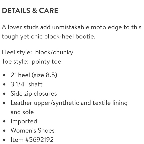 (SOLD) 1.State Lexey Booties - Picture 6 of 6